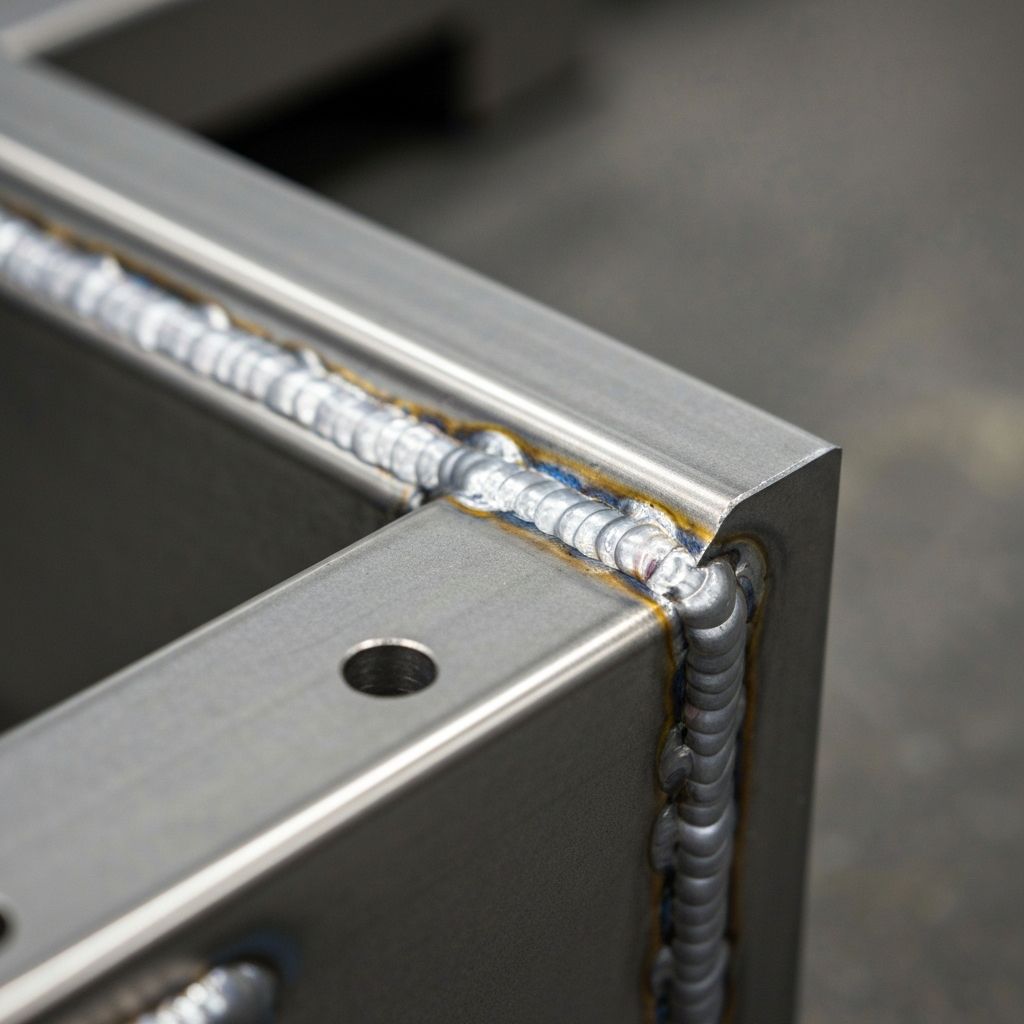 Precision welding work